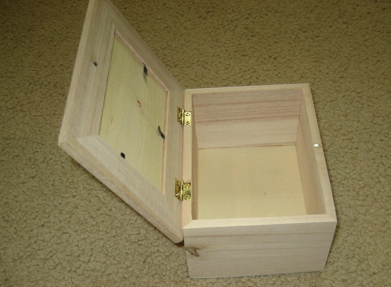 Memory box unfinished