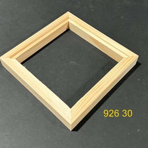 Float frame for 6x6  x 1/8"   art