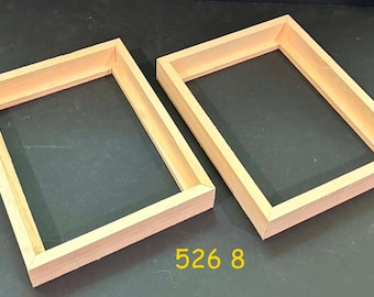 Float frames for 6x8 x 1" art (2)