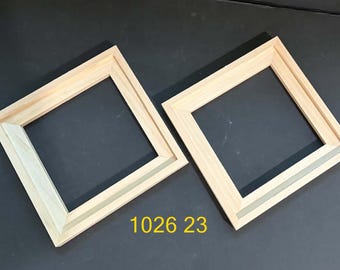 Marcos flotantes para baldosas o paneles de 6x6 x 1/4" (2)