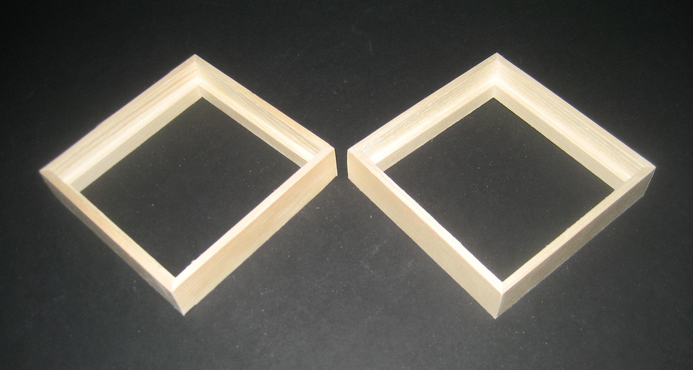 Float-Rahmen für Leinwände oder Paneele 1/4 Gesicht | Etsy