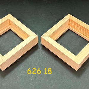 Float frames for 3x3 x 3/4"  art (2)