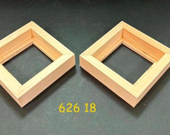 Float frames for 3x3 x 3/4"  art (2)