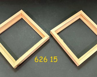Float frames for 6x6x 3/4"  art (2)