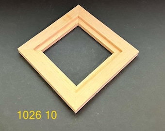 Marco flotante para baldosa o panel de 6x6 x 1/4".