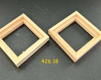 Float frames for 3 x 3  x 1/4"  art (2)