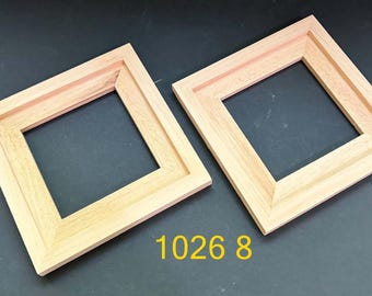 Marcos flotantes para baldosas o paneles de 6x6 x 1/4" (2)