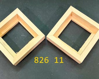 Float frames for 3x3 x 3/4"  art (2)
