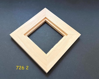 Marco flotante para baldosa de 4 1/4 x 4 1/4 x 1/4".