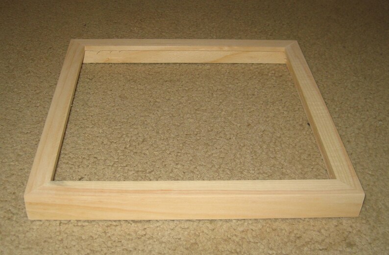 Frames 6 for 12x12 Canvases Unfinished Wood Etsy