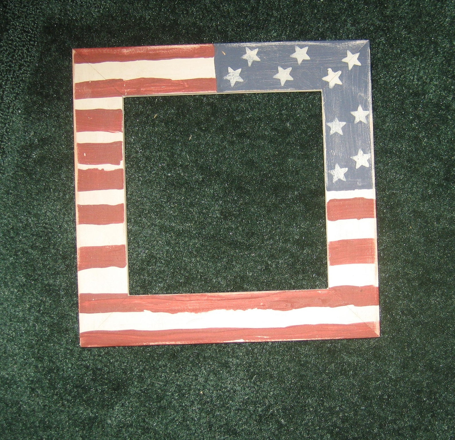 Flag picture frame Etsy