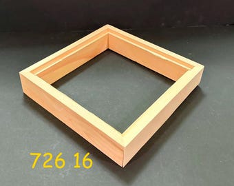 Float frame for 8x8 x 1/4" art