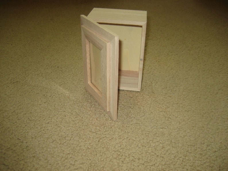 Memory box unfinished