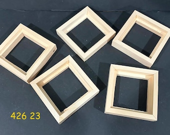 Grab bag of 4x4" float frames (5)