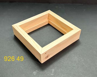 Float frame for 4x4 x 7/8" art