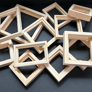 Grab bag of 12 float frames