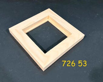 Float frame for 4 1/4.x 4 1/4  x 1/2"  art