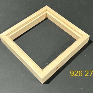Float frame for 6x6  x 1/4"  tile or art