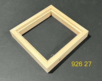 Marco flotante para azulejos o cuadros de 6x6 x 1/4".