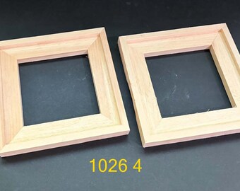 Marcos flotantes para baldosas o paneles de 6x6 x 1/4" (2)