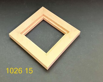 Marco flotante para baldosa de 4 1/4 x 4 1/4 x 1/4".