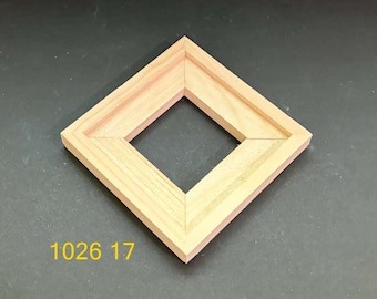 Marco flotante para baldosa de 4 1/4 x 4 1/4 x 1/4".