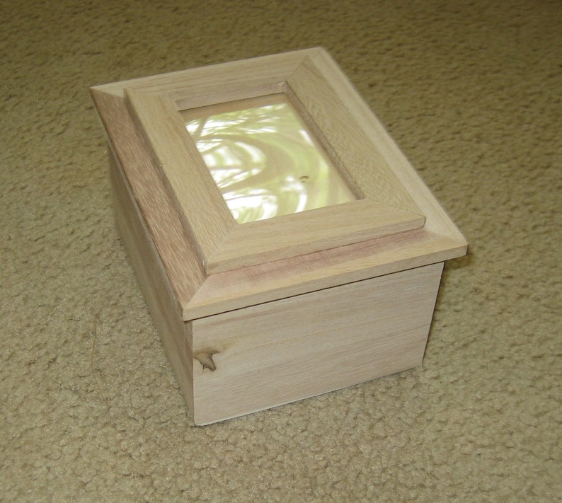 Memory box unfinished