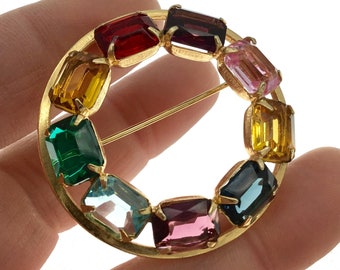 Broche Vintage Zèbre En Relief Couleur Or - Modèle 358 - Occasion Bon état (vérifiée Et Remise En état)