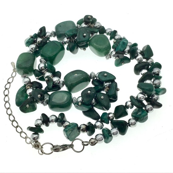 Buy Gem Stone King 18 Inch 10mm Green Agate Necklace Bracelet Gift Set  Online at desertcartINDIA
