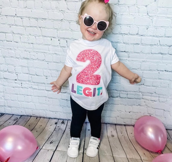 Two Birthday Shirt Two Legit 2 Quit Kids Funny T-Shirt Two Birthday Shirt Two Legit 2 Quit Kids Funny T-Shirt