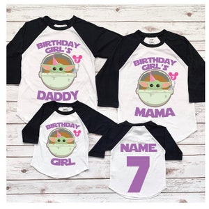 Custom Family Birthday Shirts, Space Themed, Personalize for whole family