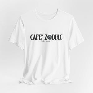 Cafe&#39; Zodiac Original - Unisex Jersey Short Sleeve Tee