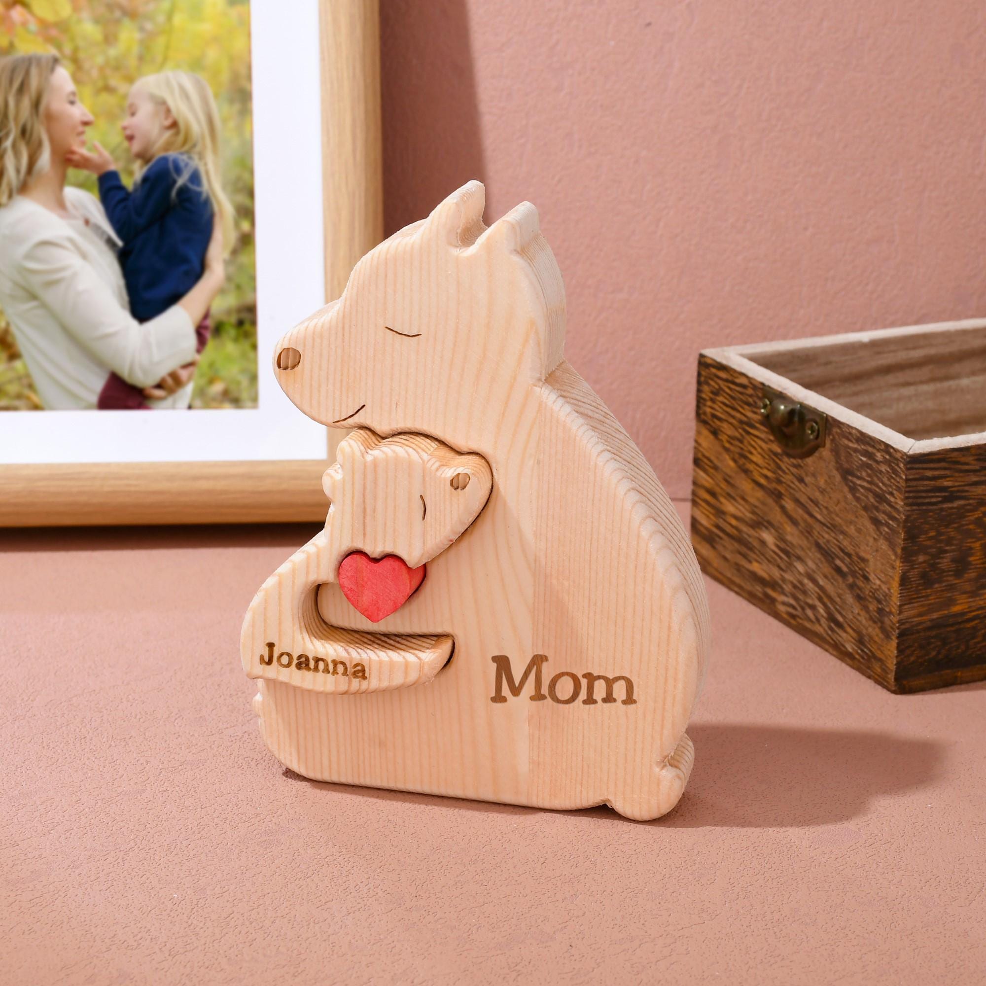 WhatSign Muttertagskarte Zum 1. Muttertag – Personalisierbar Mit Foto Für Frische Mamas
