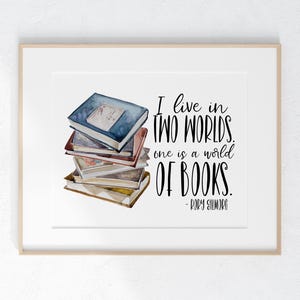 TV Show Watercolor Quote Print 8 x 10 unframed home decor small gift
