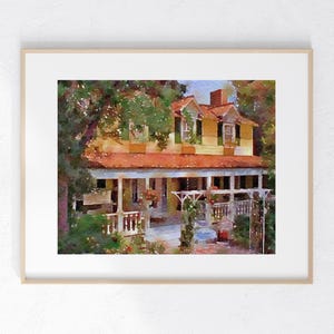 TV Show Watercolor Print 8 x 10 unframed home decor small gift