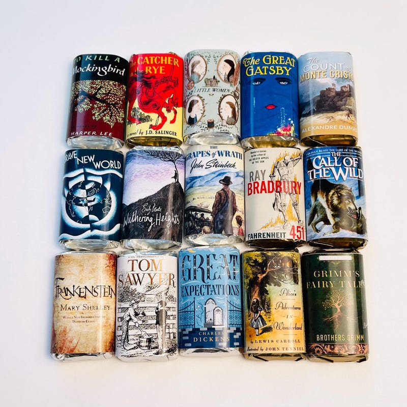 Usv Canady Rapper Book Candy Bar Wrapper - Etsy