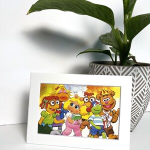 Muppets Vintage Wall Art 5 x 7 Matted unframed home decor