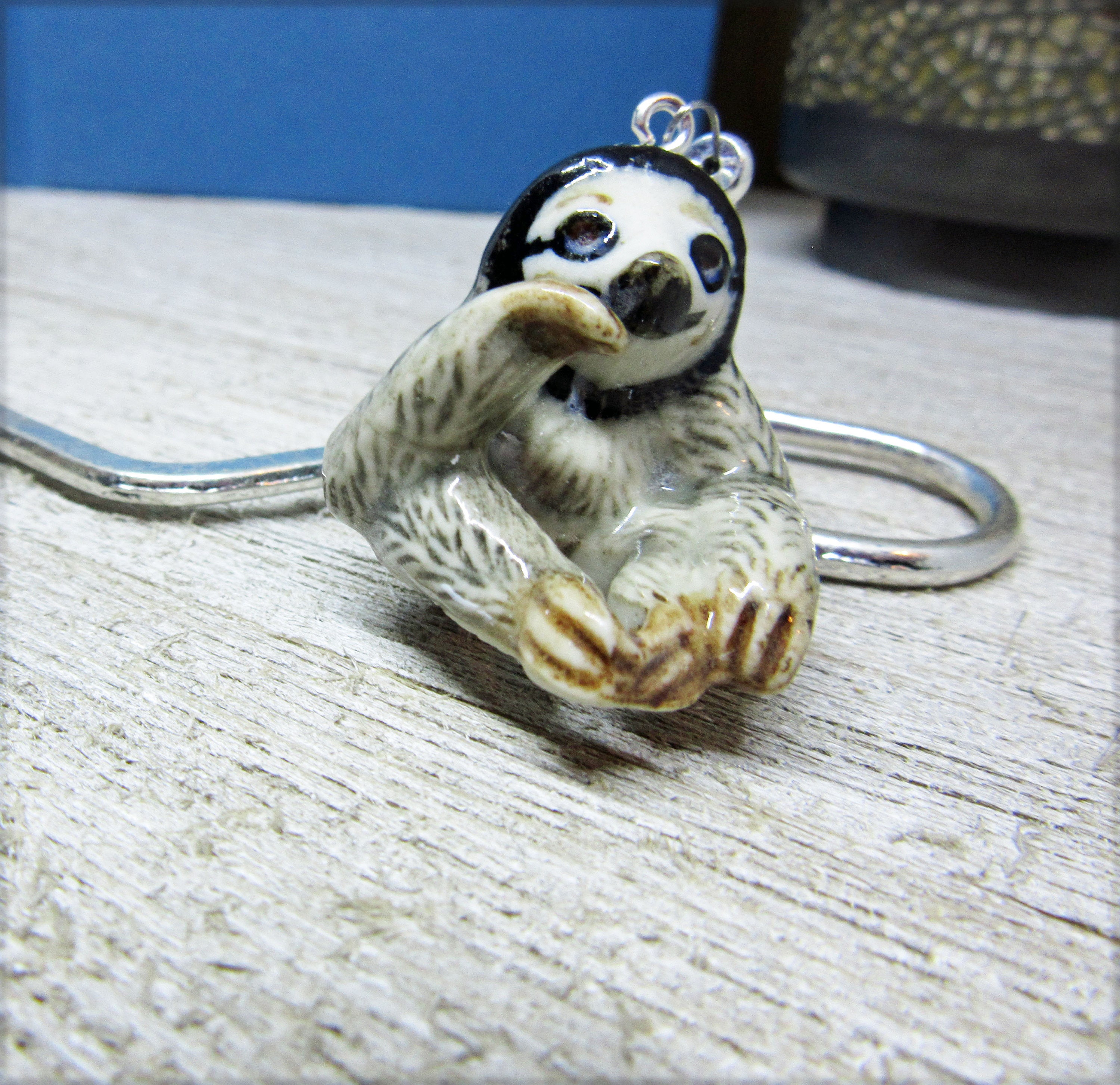 Sloth bookmark sloth lover gift gift for a reader gift | Etsy