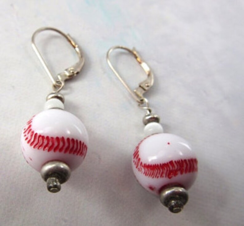 Baseball Earrings Baseball Gift I Can Pitch Them Your Way Etsy