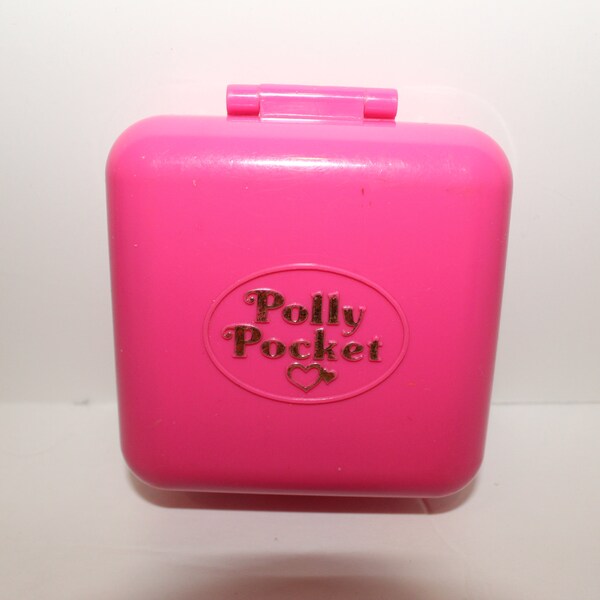 Vintage Polly Pocket Partytime Surprise Compact Play Set NO DOLLS