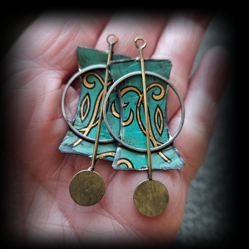 Tin Earrings image 2