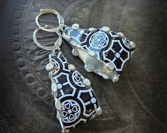 Tin Floral Hoops