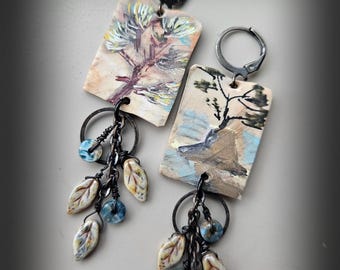 Trees-Artisan Earrings