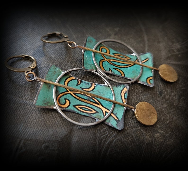 Tin Earrings image 4