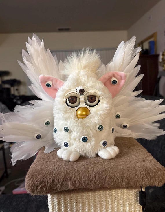 Biblically Accurate Angel Furby - Etsy Canada
