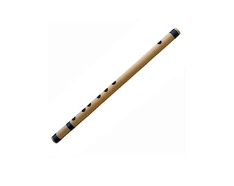 Bansuri Flöte - 13 Zoll F # Hindustani Bambusflöte