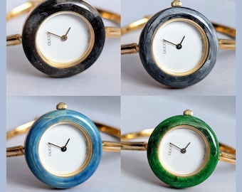 GUCCI アクセサリー チェンジベゼル 6色 バングルウォッチ 腕時計