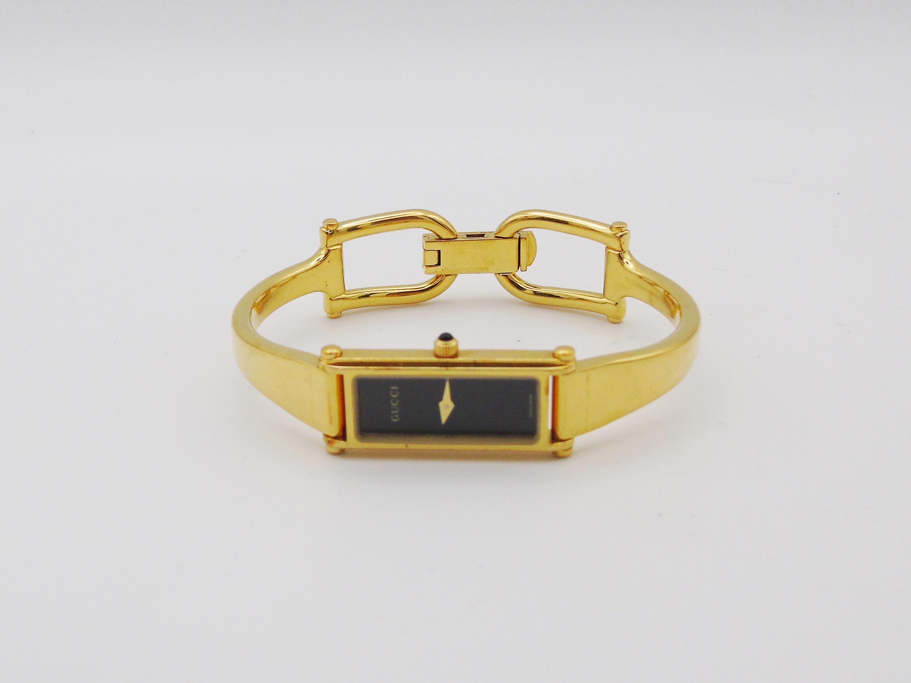 Vintage Gucci 1500L Gold Tank Watch – Swiss Made - Etsy