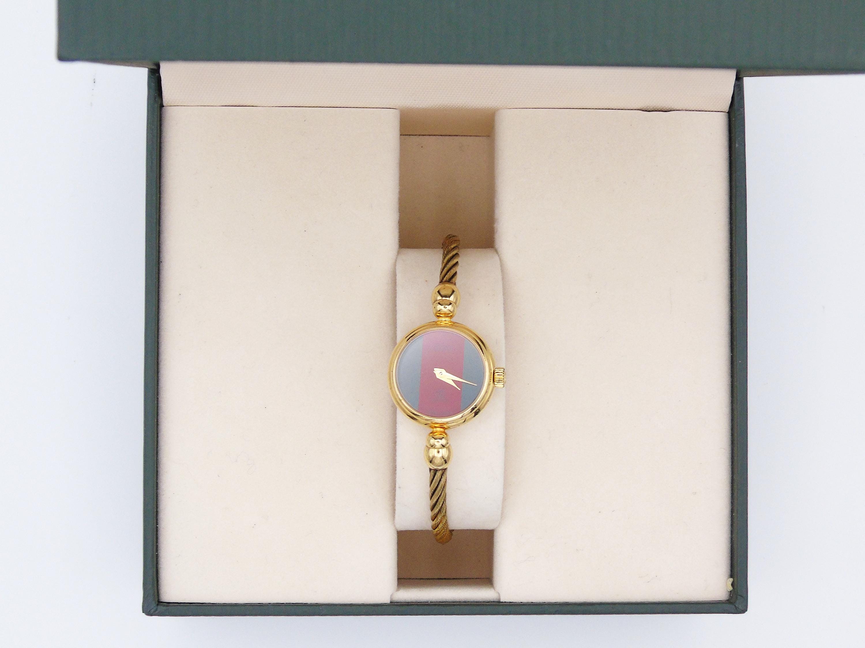 Gucci Watch Silver Diamond With Box Women's Watch | eBay