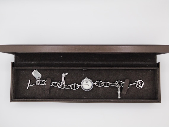 Authentic Gucci watch / charm bracelet Gucci 107 G Women main image 3